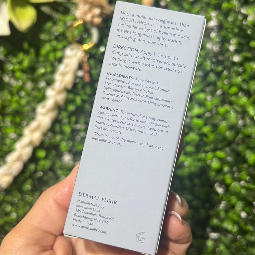 Dermal Elixir Hyaluronic Acid Serum 3000 kDa 40 ML - Picture 2 of 5